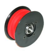 GUIDE ROLLER SPECIAL GROOVED URETHANE