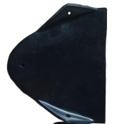 FRONT GUTTER ADAPTER BLACK