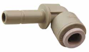 ELBOW 1/4" STEM x 1/4" TUBING OD