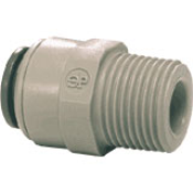 MALE CONNECTOR - 1/4" TUBE x 1/8 NPT