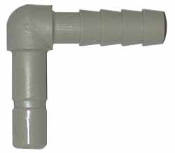 ELBOW - TUBE TO HOSE BARB (1/4")