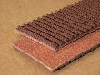 BROWN TOP DISTRIBUTOR BELT WITH LACING